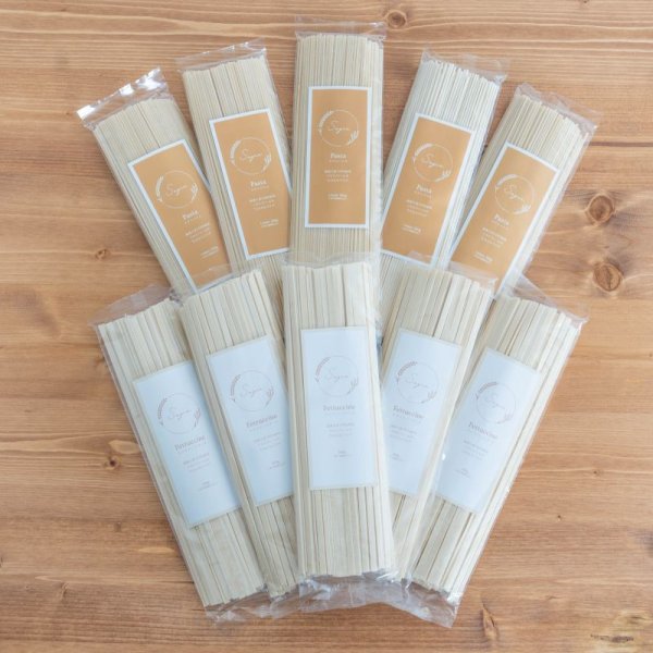 画像1: 【Sale】パスタ　1.6ｍｍとフィットチーネ　各５個セット　【賞味期限：2026/08】 (1)